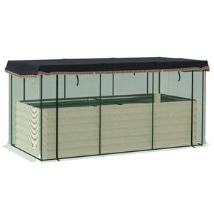 Galvanized Steel Outdoor <b>Cooling</b> Planter <b>Box</b> - Product Image 2