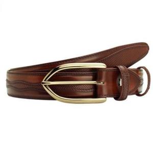 European Style Men's Wear Leather Belt Handmade Natural Eco Friendly Belts Durable Designs High Quality Belt Cheap Price - Product Image 4