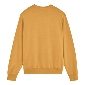 Sweat-shirt en molleton brodé pour homme, col rond, pull-over uni, manches longues, décontracté, chaud pour l'hiver, en coton doux, OEM - Product Image 2