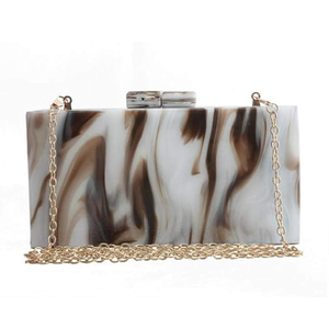 Bolsos de Mano de Resina Personalizables para Mujer, Opciones Multicolores con Decoración de Perlas para Fiestas y Bodas, Hechos a Mano por MULTI CRAFT - Product Image 1