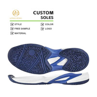 Semelles de chaussures de tennis personnalisées en gros, légères en EVA, pour l'entraînement et la pratique des équipes de club de tennis