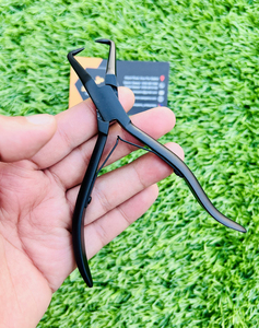 Wholesale Premium Quality Stainless Steel Needle Nose Plier <b>Bead</b> Removing Matte Black Color Coated Professional Hair <b>Extension</b> - Product Image 5