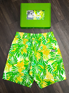 Short de bain décontracté pour homme, longueur genou, à motif floral numérique, séchage rapide, respirant, écologique, coupe quatre côtés, collection été 2026 - Product Image 3