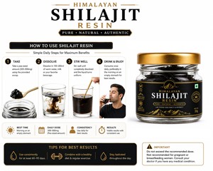 Resina de Shilajit 100% Original OEM del Himalaya, Rica en Ácido Fúlvico y Complejo Mineral para Energía, Fuerza y Apoyo Energético - Product Image 2