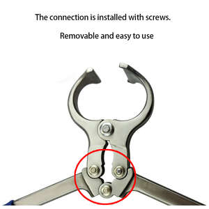 HOL SALE Boutique Stainless Steel Burdizzo Castration Forceps Bloodless <b>Pliers</b> <b>SET</b> DENTRIC IMPLANTS Veterinary Products Reusable - Product Image 4
