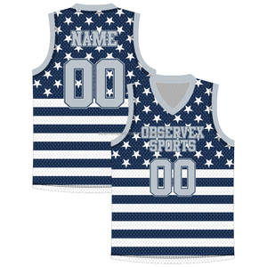 Basketball Jerseys Retro Custom Made Basketball Jersey Latest Hot Sale OEM Plus Size Features Custom Basketball Uniform - Product Image 1