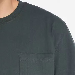 เสื้อยืดคอกลมแขนสั้นทรงโอเวอร์ไซส์สำหรับผู้ชาย Heavy Duty 1.0 ผ้าโพลีคอตตอน ดีไซน์ผลิตอย่างดี รุ่นใหม่ล่าสุดสำหรับฤดูร้อน สวมใส่สบาย - Product Image 2