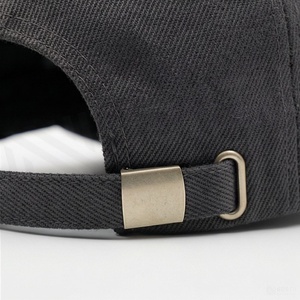 Unisex 6-Panel Baseball Cap Solid Color Cotton Twill Fitted Hat Casual Style Adult Size 58-60CM - Product Image 6