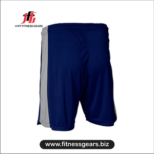 Shorts en polyester tricoté pour homme, taille élastique, séchage rapide, sportif, décontracté, vêtements de fitness - Product Image 3