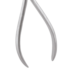 Pince orthodontique manuelle en acier inoxydable pour la pose et le retrait de bandes antérieures, réutilisable, avec poignée ergonomique, outil orthodontique - Product Image 3