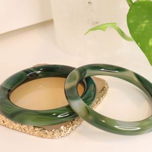 Bracelet et Jonc Classiques Faits Main en Résine pour Femme H a CRAFT – Bijoux en Résine Époxy pour Usage Quotidien et Cadeau - Product Image 6