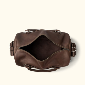 Men Leather <b>Duffel</b> <b>Bag</b> Genuine Leather Travel Gym Weekender <b>Bag</b> OEM Supplier Manufacturer - Product Image 3
