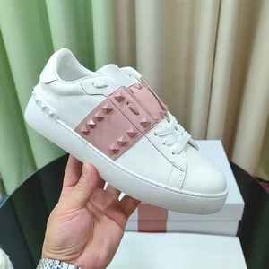 Zapatillas Blancas de Diseñador de Alta Calidad para Hombre, Zapatos Casuales de Plataforma para Mujer, Zapatos de Vestir de Moda para Caminar - Product Image 1