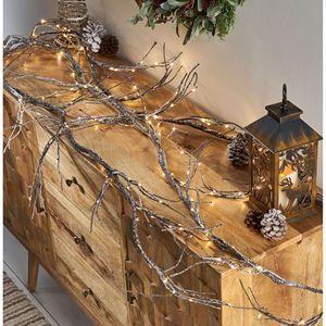 Guirnalda de Papel Iluminada con LED de 18 Pies para Coronas y Decoraciones Navideñas - Product Image 4