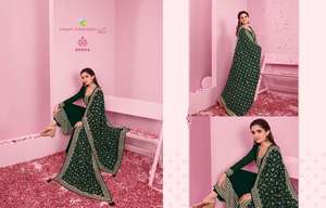 Salwar Kameez Bordado Color Granate para Mujer, Traje Tradicional Indio Pakistaní - Product Image 5