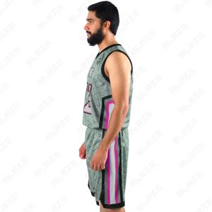 Custom High Quality Bsci Summer <b>Basketball</b> Shorts Breathable Unisex Adult <b>Basketball</b> Jersey Bsci Summer <b>basketball</b> uniform - Product Image 3