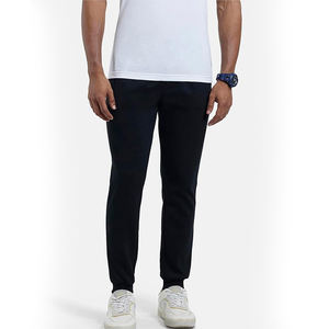 Pantalones Deportivos con Forro de Malla para Hombre, Pantalones Casuales de Corte Ajustado con Puños Elásticos y Ventilación, Estilo Urbano - Product Image 4