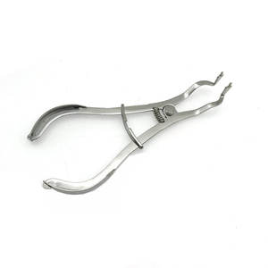 Pinza perforadora de dique de goma para ortodoncia, instrumentos quirúrgicos dentales manuales, instrumentos dentales de acero inoxidable de alta calidad - Product Image 3