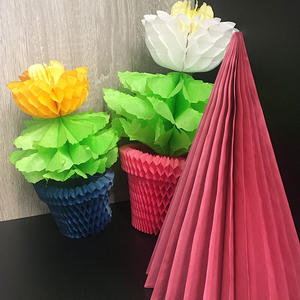 Personnalisable élégant bureau arbre en papier de Noël Festive Home Decor emballé dans un sac pour Arts Decor - Product Image 3