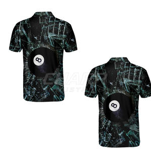 Polo de billard professionnel à séchage rapide pour club et tournoi - Product Image 5