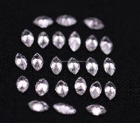 Diamants de laboratoire CVD HPHT de haute qualité, couleur blanche, taille marquise VVS, 8*4MM, pour bijoux de mariage unisexe, prix d'usine