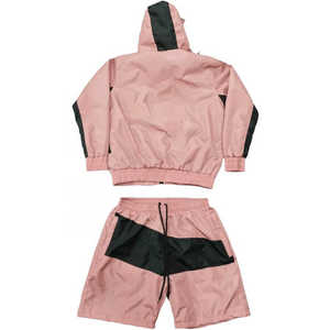 Ensemble de survêtement deux pièces coupe-vent personnalisé pour homme, nouvelle collection, en nylon avec fermeture éclair, idéal pour l'entraînement et le jogging - Product Image 6
