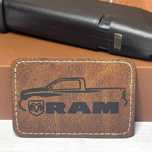 Patch en cuir personnalisé de haute qualité en cuir véritable avec gravure de logo personnalisée pour chapeaux, vestes, sacs et articles promotionnels - Product Image 5