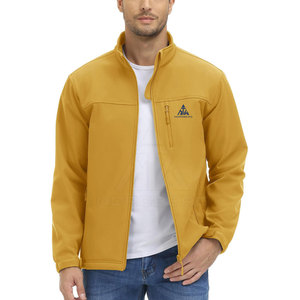 Veste Softshell Homme Hiver Sur Mesure Col Montant Fermeture Éclair Intégrale Service OEM Dernier Cri Prix Abordable Vente en Gros - Product Image 1