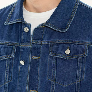 Chaqueta de Mezclilla para Hombre, Invierno, Servicio OEM, Logotipo Frontal, Alta Calidad, Transpirable, 100% Algodón, Venta al Por Mayor - Product Image 3