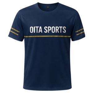 Men <b>Navy</b> <b>Blue</b> Hockey Sports Tee Polyester Shirt Athletic Training Wear Team Apparel Outdoor Activity <b>Clothing</b> Performance Top - Product Image 1