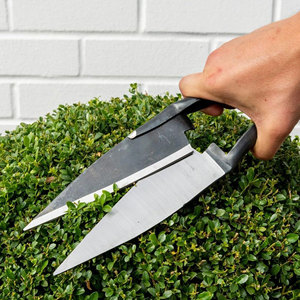 Hoof Rot Shears 13 Inch Stainless Steel Farrier Tool Kit with Self <b>Sharpening</b> Straight <b>Blades</b> Spring Design 6.1 Inch Cutting - Product Image 4