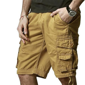 Pantalones Cortos de Hombre 100% Algodón, Estilo Cargo, Multibolsillos, Casuales, Verano 2026, Gran Venta - Product Image 6