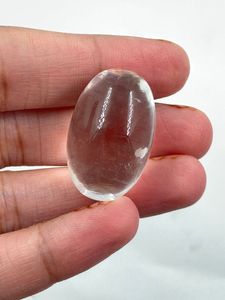 Cristal Natural Blanco Transparente, Gema Pesada, Hermosa Piedra de 60.01 Quilates para Joyería - Product Image 3