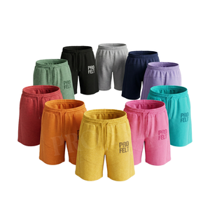 Pantalones Cortos Deportivos de Moda, Estilo Urbano, Ecológicos, Transpirables, de Secado Rápido, 100% Algodón, Se Aceptan Personalizaciones, Marca Privada - Product Image 1