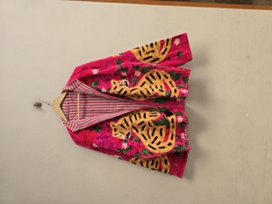 Wholesale Velvet Jacket Tiger With Floral Embroidered Jacket <b>Coat</b> Boho Chic Jacket Women's Outerwear - Product Image 3