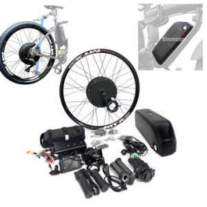 Kit de conversion de vélo électrique 36V 250 Watts avec batterie, moteur de vélo électrique, kit de vélo électrique 36V 48V 500 Watts avec batterie - Product Image 1