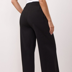 Pantalon de jogging unisexe personnalisé pour homme, coupe évasée, en coton épais, taille élastique - Product Image 2