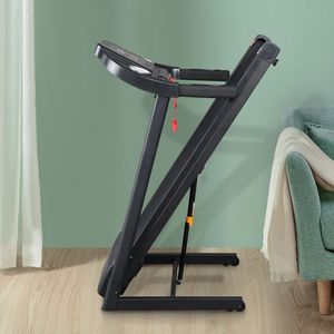 Tapis Roulant Domestico Elettrico Pieghevole 1.0HP, Peso Massimo 150kg, Test Frequenza Cardiaca, Fitness Cardio per Casa - Product Image 5