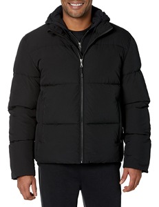 Chaqueta Acolchada de Invierno para Hombre, 100% Poliéster, Cuello Alto, Impermeable, Reversible, Transpirable, Resistente al Viento y Ecológica - Product Image 6