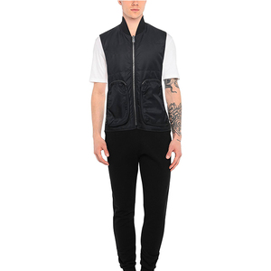 เสื้อแจ็คเก็ตแฟชั่นผู้ชาย แขนกุด มีซิป กระเป๋าเสื้อ ทรงปกติ ผ้าเคลือบลายพราง ดีไซน์สำหรับฤดูใบไม้ผลิ ผลิตจากโพลีเอสเตอร์/คอตตอน - Product Image 6