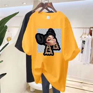 เสื้อยืดบาติกผู้หญิงแบบใหม่ พิมพ์ลายเชอร์รี่ ทรงหลวม แฟชั่นฤดูร้อน ราคาถูก รับผลิตตามแบบ (OEM) ราคาขายส่ง ปี 2026 - Product Image 5