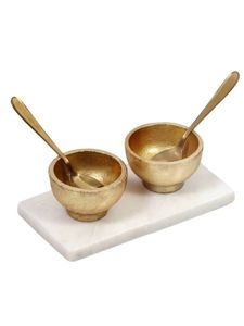 Luxury Copper Three-Bowl Decorative Serving Dish with Gold Lotus Accent Elegant <b>Snack</b> Serving Tray for Home Decor - Product Image 6