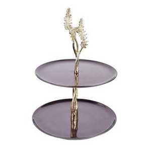 ชั้นวางเค้กหรูหราแบบหมุนได้ สำหรับจัดแสดงขนมหวาน ถ้วยคัพเค้ก ถาดเสิร์ฟงานแต่งงาน งานวันเกิด งานเลี้ยงสังสรรค์ เหมาะสำหรับร้านเบเกอรี่ในบ้าน - Product Image 3