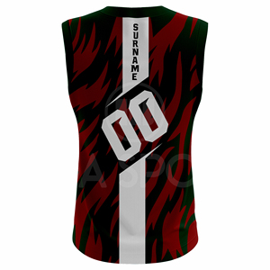 ชุดเสื้อและกางเกงบาสเก็ตบอลตามสั่ง ผู้ผลิต OEM ชุดทีมแบบกำหนดเอง โพลีเอสเตอร์ 100% ระบายอากาศได้ดี น้ำหนักเบา แห้งเร็ว ผ้าตาข่าย - Product Image 5