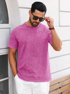 T-shirt Streetwear Professionnel Délavé à l'Acide en Coton Premium avec Imprimé Graphique Coupe Oversize Décontractée – Fabricant Fournisseur OEM ODM - Product Image 4