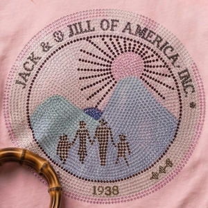 T-shirt graphique pour femme avec strass, manches courtes, col rond, vêtement décontracté et tendance pour tous les jours - Product Image 2