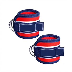 Padded Ankle Straps for Cable Machine Adjustable Cuff Kickbacks Glute Workouts Fitness Exercises Weight Lifting D <b>Ring</b> - Product Image 3