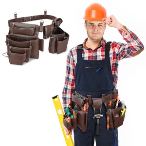 Genuine Full Grain Leather <b>Tool</b> <b>Belt</b>/Pouch/Bag, <b>Tool</b> <b>Belt</b> - Product Image 5