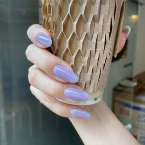 Ongles en gel semi-durcis de qualité salon 100% réels coréens, autocollants pour ongles en gel, manucure, vegan, sans cruauté, non toxique, 28 - Product Image 3