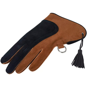 Gants de fauconnerie en cuir de vachette souple double couche de haute qualité pour la manipulation des oiseaux, pour aigles et faucons - Product Image 3